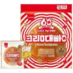 삼립 크림대빵 500g 60주년 기념한정판 요즘크림빵, 1개 : 4theone