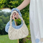 하니스 미니 주름 패턴 토트 크로스백 URD 313 : 다사와글로벌