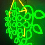 네온사인 주문제작 행잉 화분 조명 매장 인테리어 개업 집들이선물 : 하이 네온