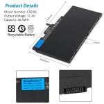 노트북 배터리 850001 G4ZBook KingSener G3745 HP 840 EliteBoo : 우최15