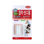 코코 철제 목재 PVC 플라스틱 도자기 타일 매꿈 수리 접착 만능 본드 접착제 흰색 : 코코리모