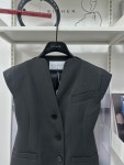 Either 이더 커브드 린넨 베스트 자켓 : 로로메르시