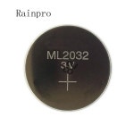 코인 셀 버튼 배터리 2032 ML2032 충전식 CMOS BIOS RTC 백업 예비 배터리 3V 로트당 2 개 : 인리바이