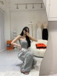 삥줄 스트링 트레이닝 팬츠 : Adorable:어도러블