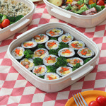 칸칸 나눔 3단 피크닉 초등 유치원 소풍 도시락 김밥통 도시락통 : 잇츠풀