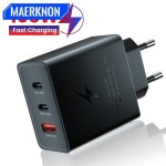 멀티 충전기 C타입 105W USB C 타입 고속 3.0 PD 벽 전화 삼성에 : 우최15