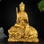 불상 문수보살 가정용 부처상 좌불 관세음보살 보살 거실 오신날 부처 불단 제6문수보살 : 앨라컴퍼니