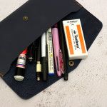 가죽공예 DIY 클래식 필통 만들기 키트 실, 바늘 추가가능 가죽필통 : Myleathertool