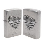 ZIPPO 라이터 엠블렘 Save the Earth 북곡곰 오일+심지+부싯돌 3종세트 포함 : 롤링타바코 몰