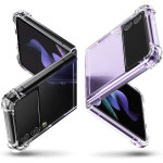 갤럭시 하이브리드 에어백 하드 케이스 1개 투명, 갤럭시Z 플립3 : 구스페리