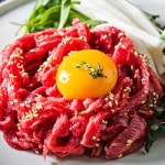 한우 육회 육사시미 200g 투뿔 소고기 : 한우라이프