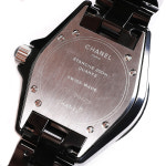 샤넬 CHANEL J12 두줄 다이아 베젤 33mm 세라믹 여성용 쿼츠 시계 H0949 : 르합