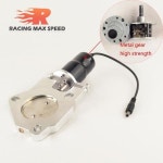 범용 배기 빌렛 전기 배기  밸브 스위치 버튼 포함 25 인치 3 인치 배기 컷아웃 시스템 : 글로벌셀링링