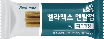 벨라맥스 SBS TV 동물농장 수의사 강아지 영양제 치아 관리 덴탈껌, 160g, 2개 : 벨라맥스