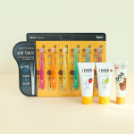 도스 어린이칫솔 12개 유아 아기 돌아기 신생아 키즈 주니어 유치원 1단계 2단계 어금니 : DOS in Advance