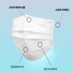 덴탈마스크일회용귀안아픈 2000매 : 엘티케이이