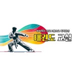 태권도 무도 태권도장 관원 태권도복 학원 교실 관원 사범 스포츠 운동 파르텔 벽지 시트지 롤스크린 : 으뜸데코