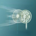 사무실 선풍기 높은 팬 15 페이지 순환 받침대 가정용 바닥 풍량 : 우최15