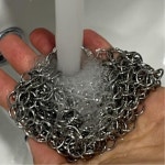 스텐 철 원형 링 쇠사슬 수세미 철수세미1p 녹제거 : 쇼피크