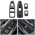LHD RHD 자동차 인테리어 사이드 윈도우 리프트 스위치 커버 트림 스티커 장식, BMW 3 4 시리즈 F30 그란 투리스모 F34 F33 F36, 개... 