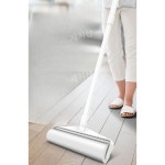 롤러 찍찍이 테이프 클리너 돌돌이 긴손잡이 머리카락 먼지 제거 청소롤러 117cm : 재치샵