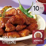 [갤러리아] [꼬꼬빌] 심쿵 닭가슴살 오븐구이 매콤바베큐맛 100g x 10팩 : 갤러리아백화점