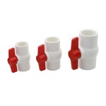 정원 관개 암나사 PVC 볼 밸브 온실 농장 급수 수족관 배수 도구 1 2 3 4 1.25 1.5 스레드 : 티티마켓 티티마켓