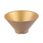 돌산멜라민(DS-7384) 투톤 금펄 빙수볼 1호 : 그릇왕