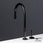 슈티에싱크397 필로토 더존테크 주방수전 블랙크롬 : 뉴바스