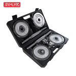 동화스포츠 크롬 조립아령 20kg세트 무게조절아령 조립식덤벨 홈트레이닝 MD-2707 : 동화스포츠