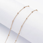 써지컬골드 이온도금 240SF볼 스타일 목걸이 체인 악세사리 부자재 1M : 앤쥬얼리 동대문종합시장