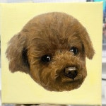 반려동물 초상화[평생 내 곁에] 강아지 고양이 그림 탁상액자 무지개다리 추모 파티 선물 : 모들미술