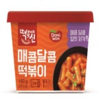 동원 매콤달콤 컵떡볶이 160g : 고삐