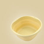 고급 접이식 세수대야 소형 목욕 큰 좌욕 청소 바구니 고무 세탁실 세수 대야 : lifebox