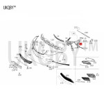 기본 섀시 좌측 외부 전면 부분 A2228851965 A2228852065 : 제이마켓 스토어