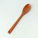 원목 옻칠 볶음스푼 중 조리도구 조리스푼 나무스푼 우드스푼 요리스푼 볶음숟가락 다용도숟가락 요리용숟가락 주걱 조리숟가락 : 냥덕후