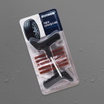 자동차 타이어 펑크 수리 키트 빵꾸 휠 바퀴 구멍 비상 자가 셀프 정비 : 다팜1000