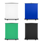 이동식 원터치 스탠드형 롤스크린 크로마키 스튜디오 배경촬영 배경지 : 바른길.