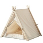 집 강아지이불세트 고양이 쿠션 탈착식 개 스너플 매트 경량 편안한 수면 세탁 가능 애완 동물 용품 : 원동