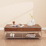 거실 원목 철제 프레임 모듈 좌식 수납 테이블 : 마전동상회