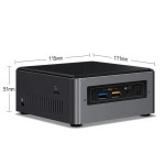 중국 공급 업체 가격 NUC C7I5BNH 8GAMD + 500GSS D컴퓨터 노트북 및 데스크탑 PC 게임 : 우장회사