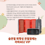 라파402VIP 식약처인정 퇴행성 관절염 통증치료의료기기 : 건강담은생활담은 담은