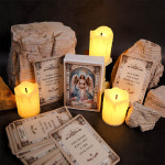 결정의 신 오늘의 운세 카드 걱정 고민 해결 지혜로운 조언 [Worries Concerns Solution Answer Wisdom Card Set] : 리틀코숑