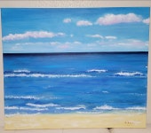 유화원화 바다그림유화 ,국내작가,인테리어그림, 집들이선물,국내화가 : 주드갤러리