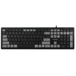 7NC 펜타그래프 저소음 키보드 컴퓨터 사무실 유선 사무용 노트북 PC 풀배열 블랙, 팬터그래프 : 엄지척오피스
