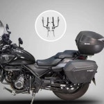 후면 수하 케이스 랙 화 거치대 선반 브래킷 Loncin VOGE CU525 525-CU CU-525 : 하나모아팡