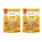 참좋은간식 그대로 말랑고구마 스틱 250g 강아지 간식 : 행복펫