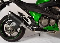 KAWASAKI 가와사키 Z 800 E (13-16년), FORCE 소음기, 측면 장착용 스테인리스 파이프 포함, 승인 포함 스파크 SPARK : 바이크투어몰