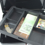 철재금고 (빅대형) 30X24X9cm  저금통 소형금고 캐쉬박스 악세사리통 : 진성해피몰