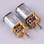 기어모터 N20 55RPM 3V-6V 장난감 부속 메탈 전기 : dangkim